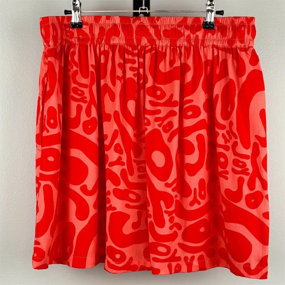 Joytoast 2-Piece Set Unisex Size L Multicolor JOY Graphic Camp Shirt Shorts
